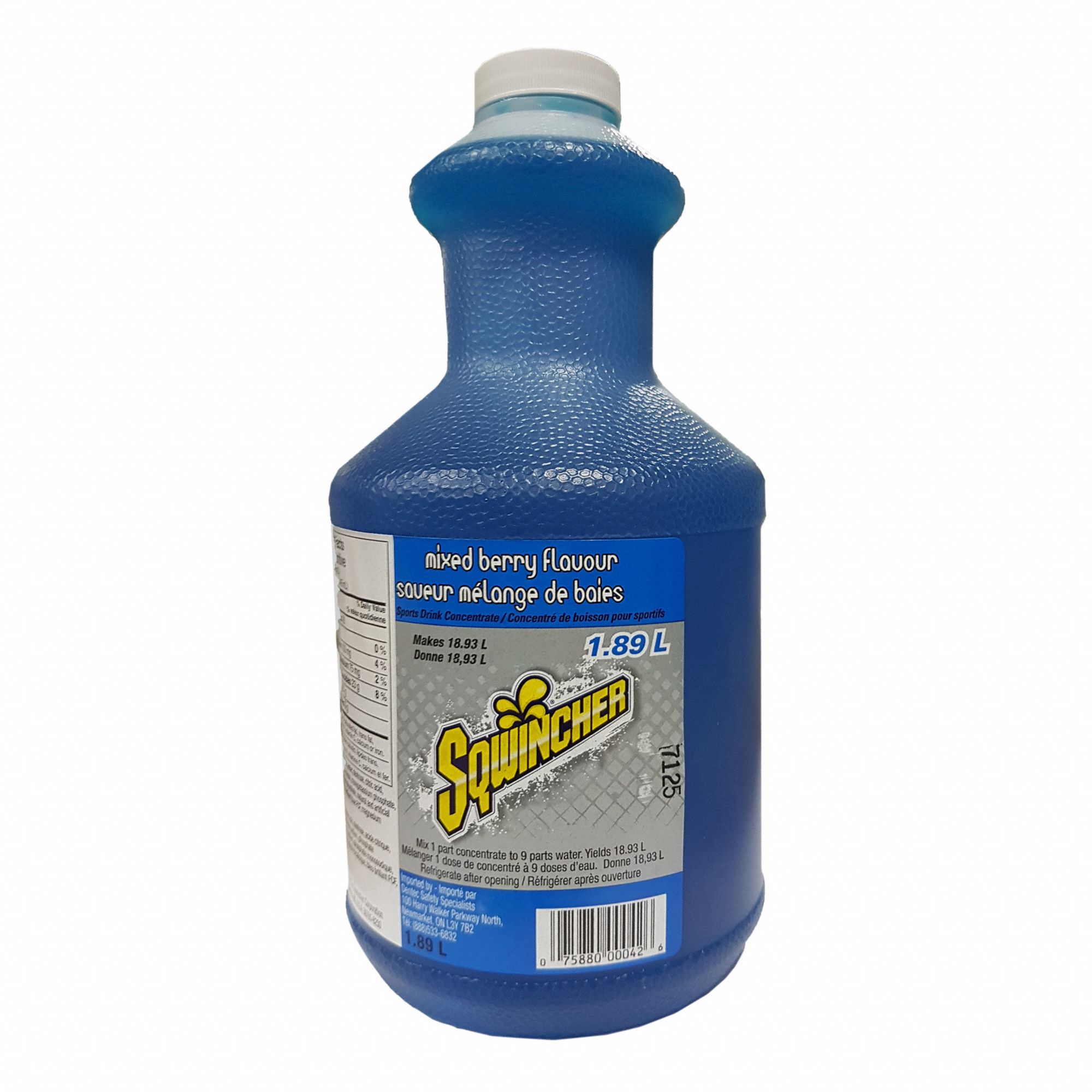 THIRST QUENCHER, LIQUID CONCENTRATE, MIXED BERRY, 64 OZ