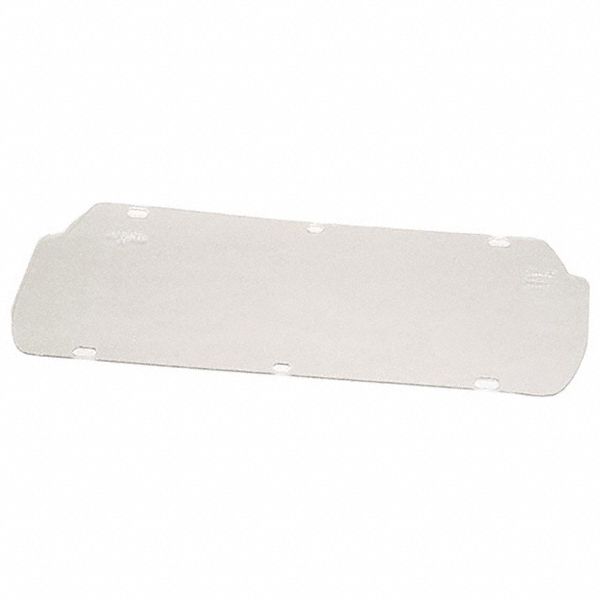 VISOR, 7 X 16 3/4 IN, CLEAR POLY