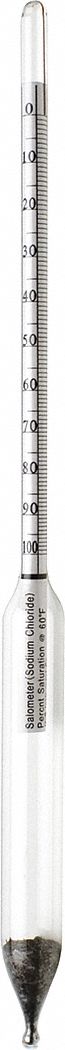 SALT BRINE PLAIN FORM HYDROMETER