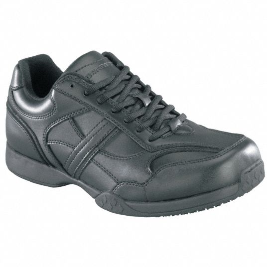 GRABBERS Work Shoes, Pln, Mens, 11-1/2, Black, PR - 13K371|G0016-115M ...