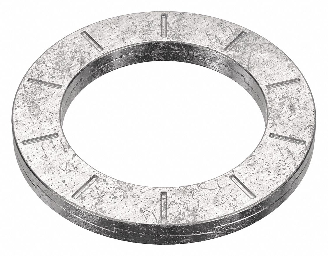 Wedge Lock Washer: 254, Stainless Steel, 7/8 in Screw Sz, 59/64 in Max. Inside Dia, 254, 2 PK