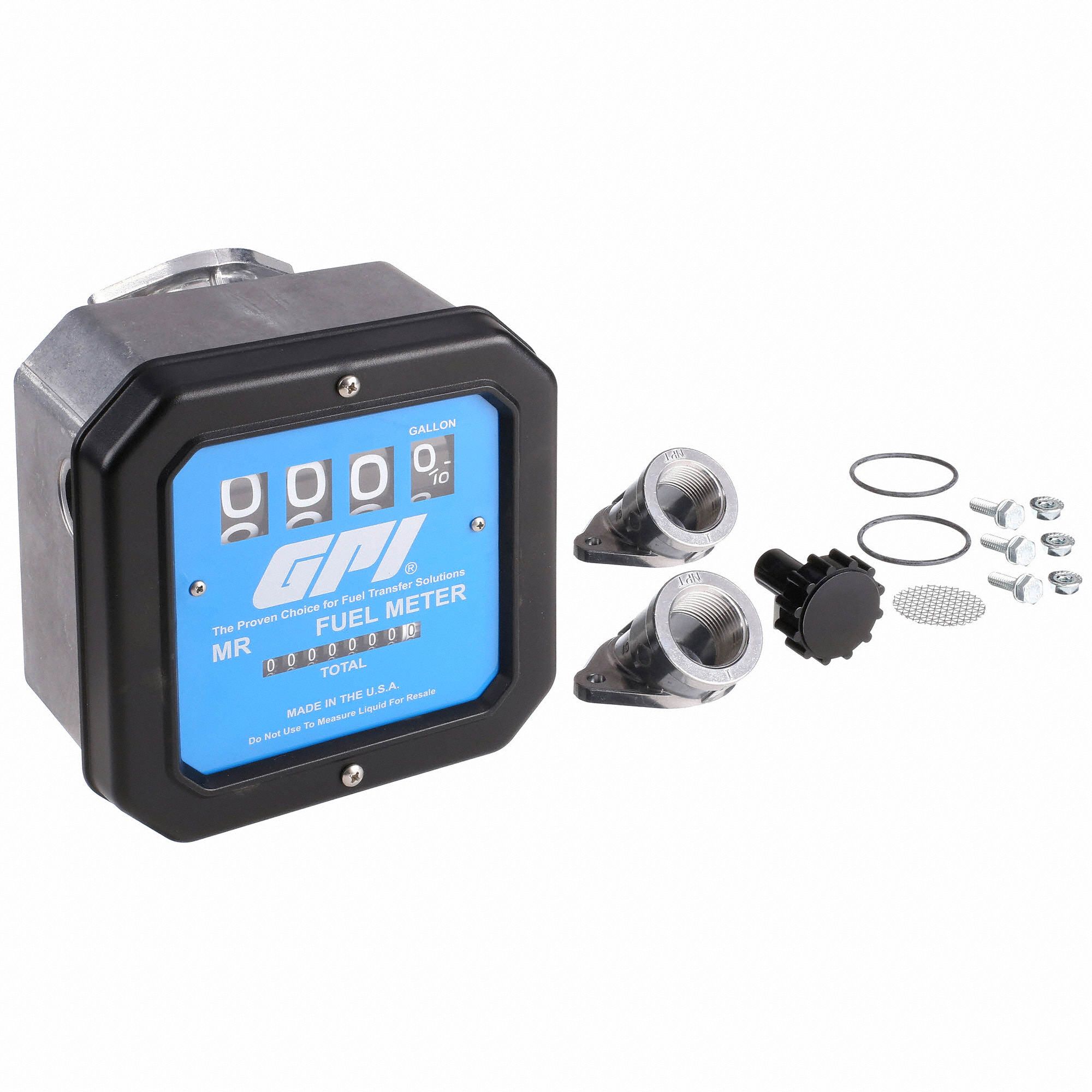 GPI 5 to 30 gpm Mechanical Mechanical Flowmeter 13K529MR 530 G12N Grainger