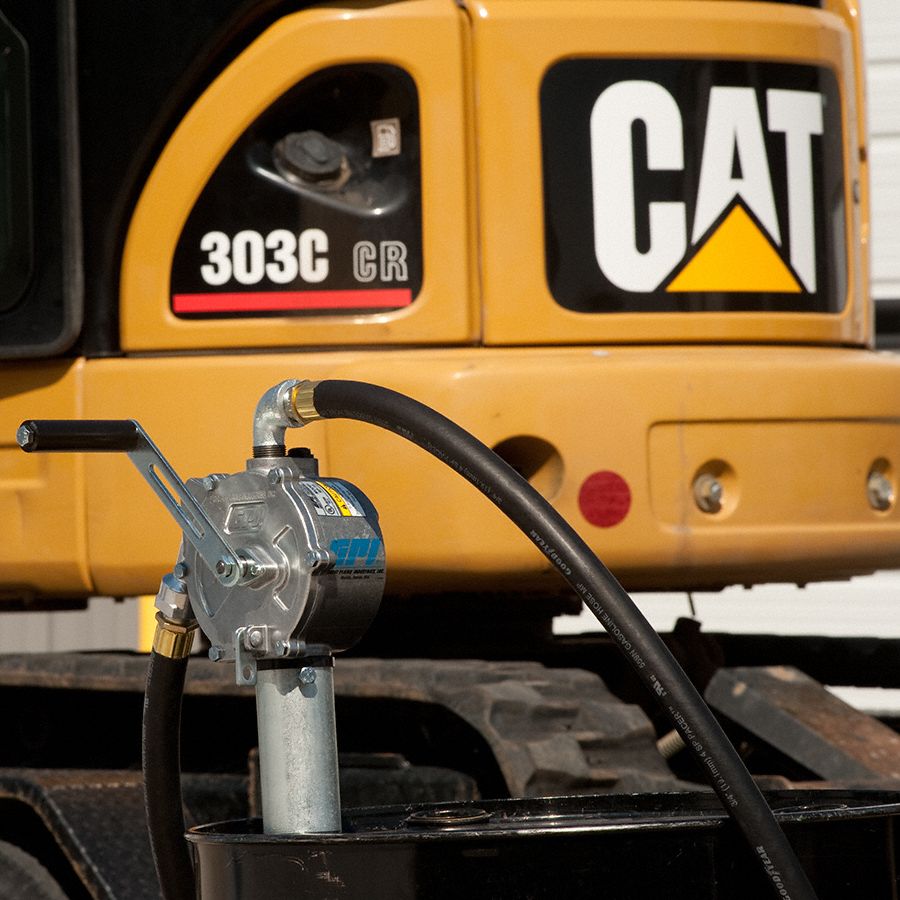 GPI Hand Operated Drum Pump, Rotary 13K536RP10UL Grainger