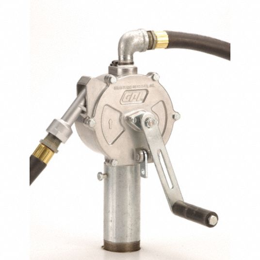 GPI Hand Operated Drum Pump, Rotary 13K536RP10UL Grainger