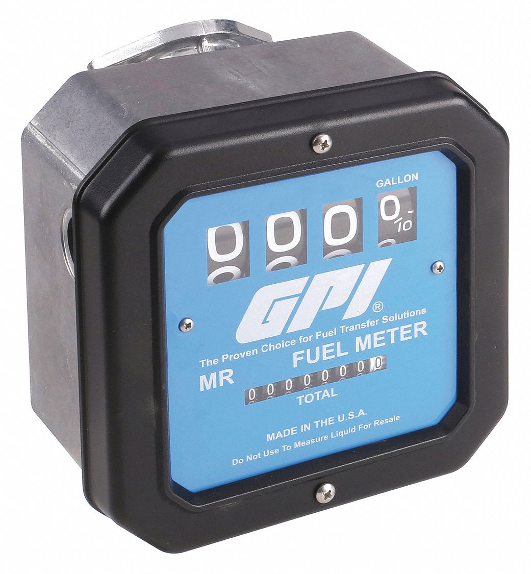 5 to 30 gpm Mechanical Mechanical Flowmeter - Grainger