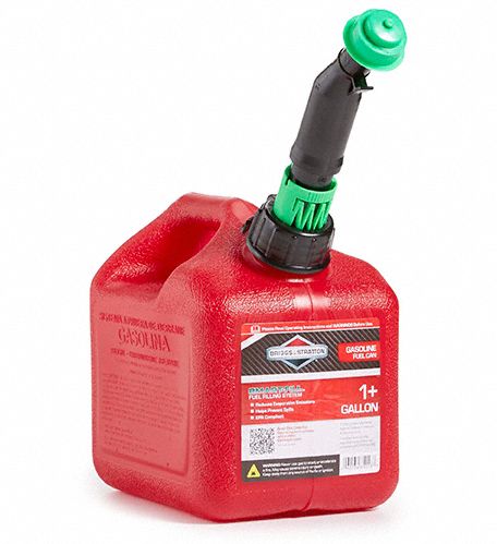 Red Polyethylene Gas Can BRIGGS /& STRATTON 85013G 1 gal