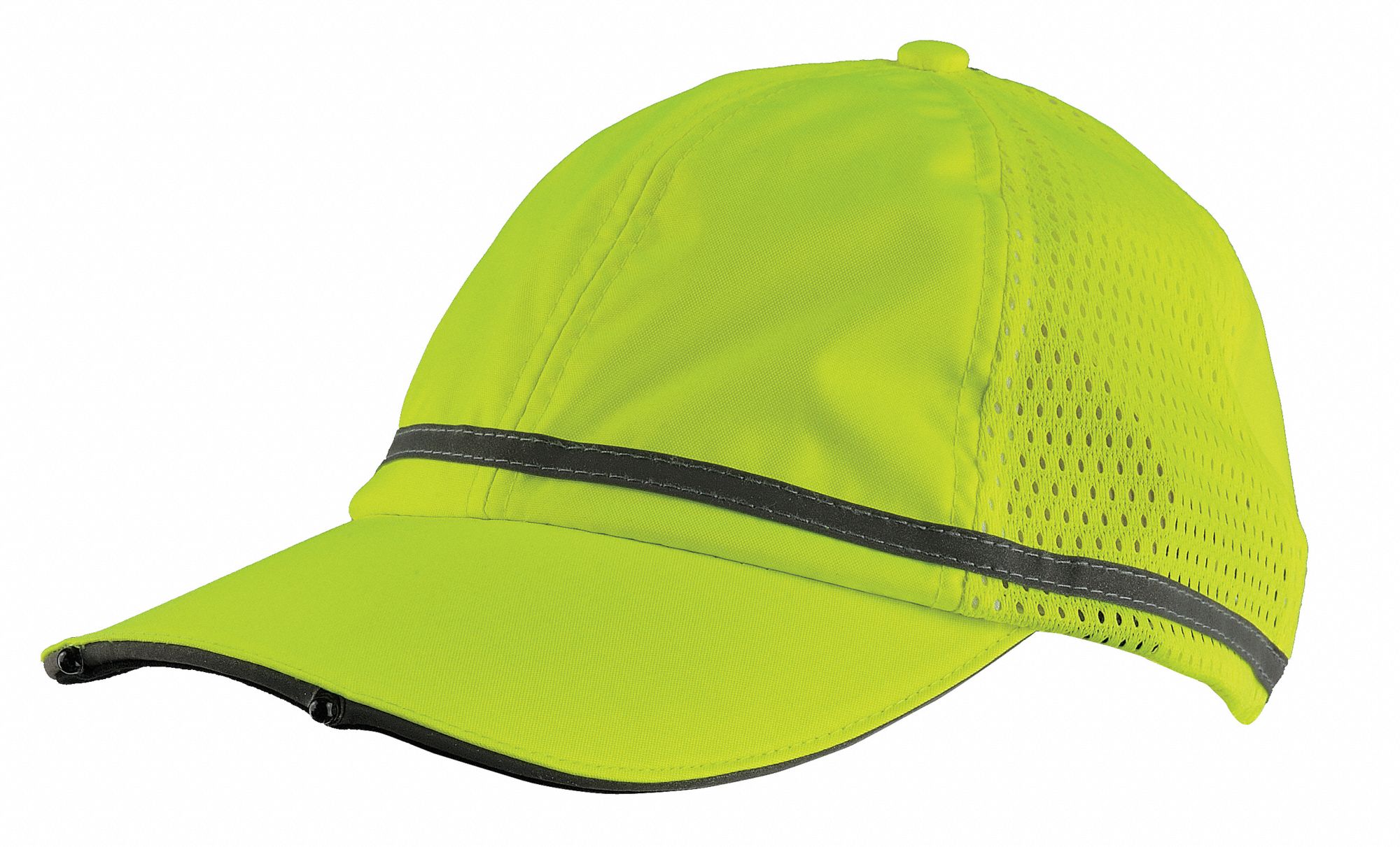 baseball hat with lights in brim