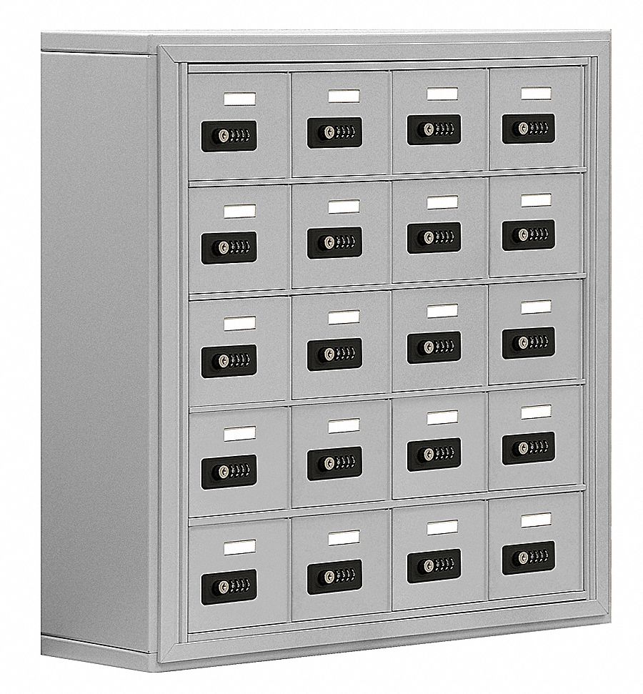 SALSBURY INDUSTRIES Cell Phone Locker, 6 1/2 In W, 8 In D 13K735