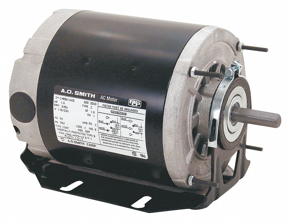 MOTOR,SP PH,1/2 HP,1725,115/208-230