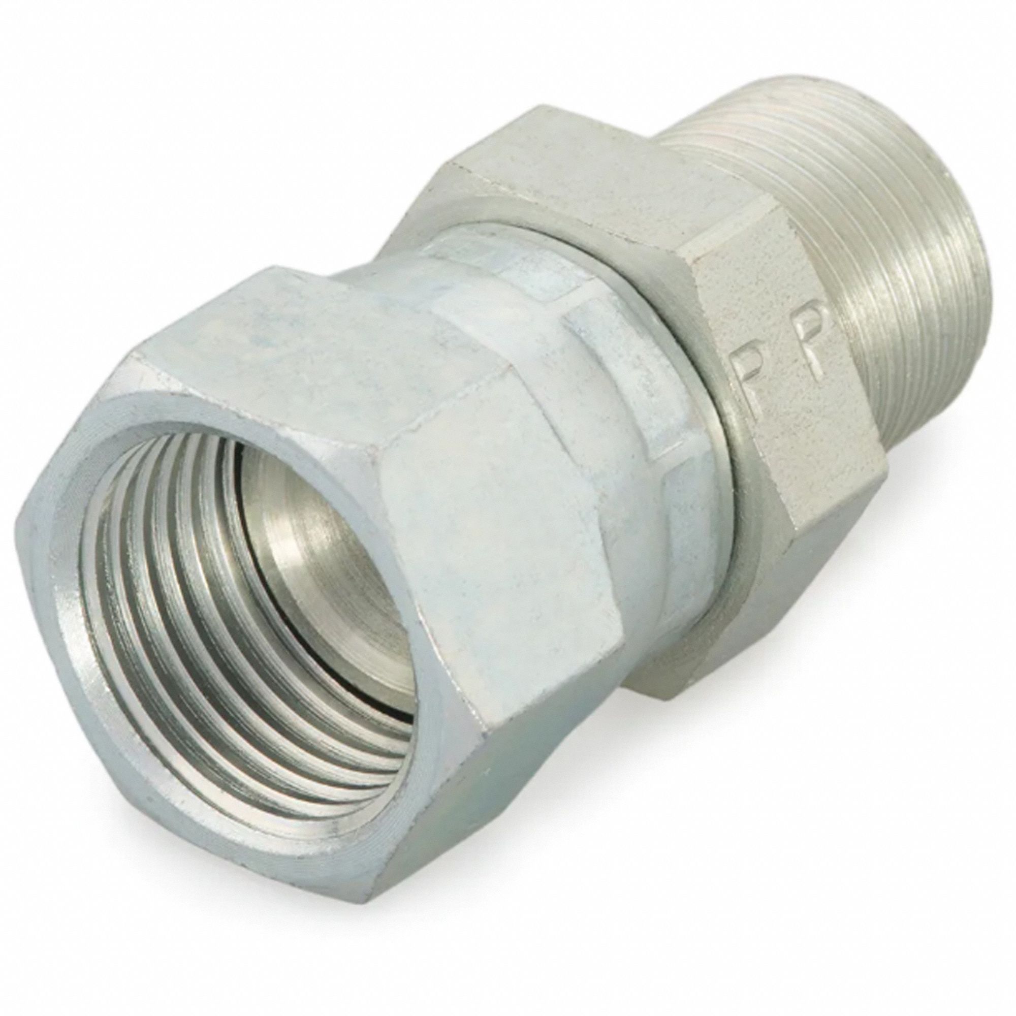 ADAPTER FITTING, JIC/NPT, FEMALE/MALE, STRAIGHT, 5000 PSI, LEAK FREE, 3/4 IN X 3/4