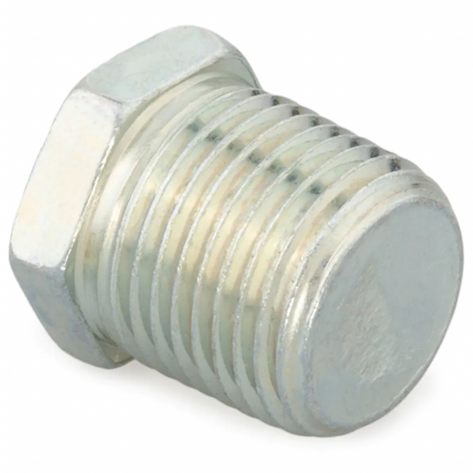 PIPE FITTING AND PORT ADAPTER, STEEL, TOUGHSHIELD PLUS PLATING, PLUG, 1.41 IN L, 7,500 PSI, 1¾ IN HEX