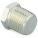 PIPE FITTING AND PORT ADAPTER, STEEL, TOUGHSHIELD PLUS PLATING, PLUG, 1.41 IN L, 7,500 PSI, 1¾ IN HEX