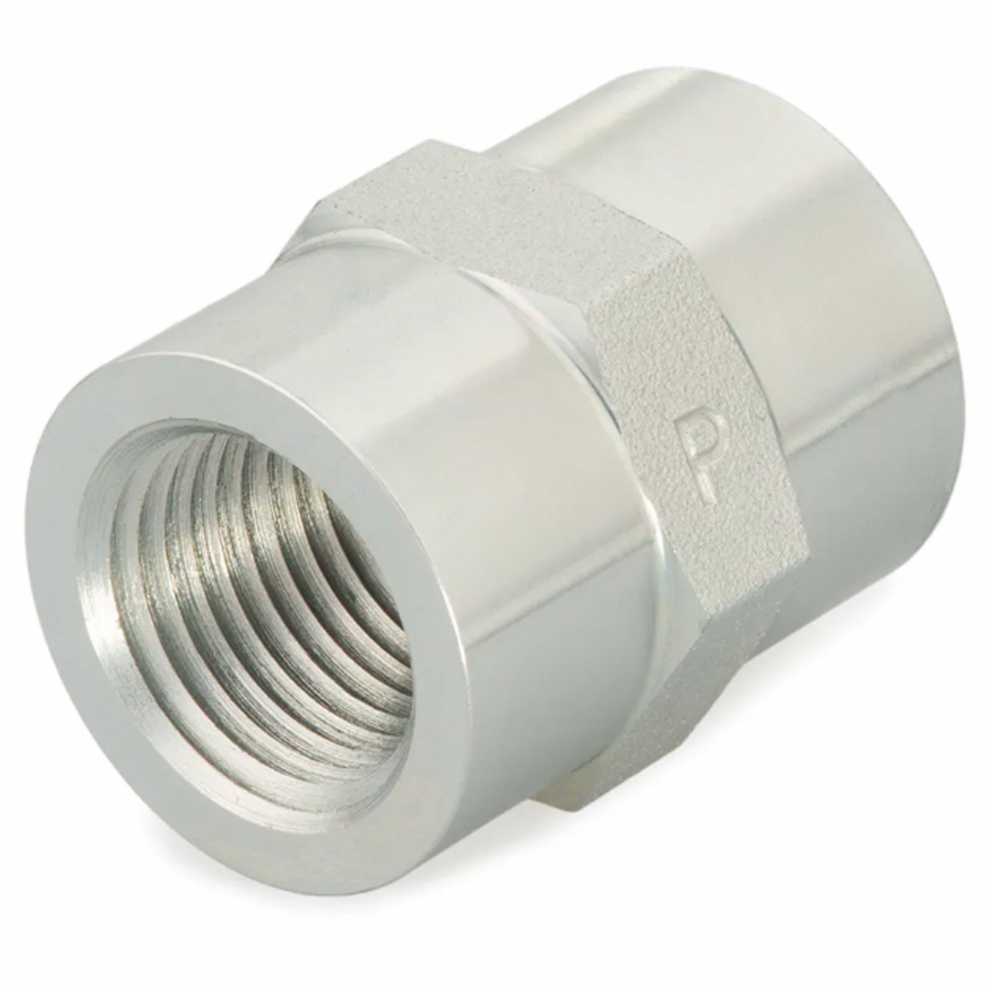 PIPE COUPLING, FEMALE-TO-FEMALE PIPE THREAD, 3/4