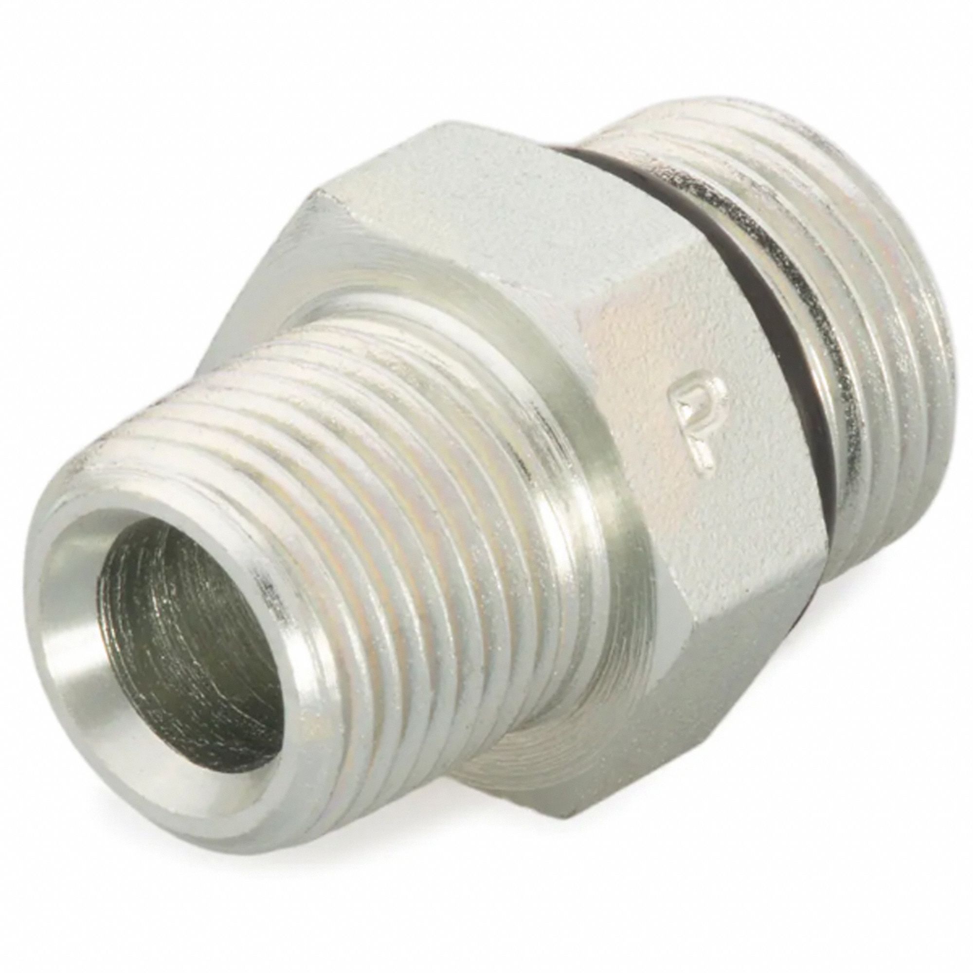 PARKER ADAPTER, MALE, 7/16-20 THREAD ORB UN/UNF-2A X 1/4-18