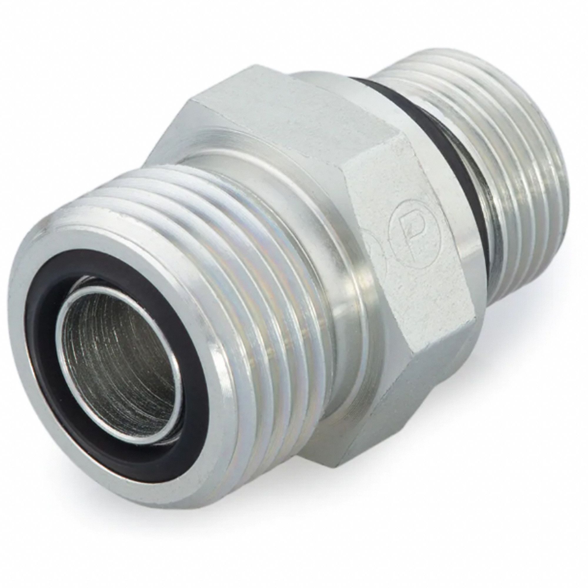 SEAL-LOK O-RING FACE SEAL TUBE FITTING/ADAPTER, STEEL, TOUGHSHIELD PLUS, STRAIGHT, 41.9 MM L, 9,200 PSI, 12 MM OD