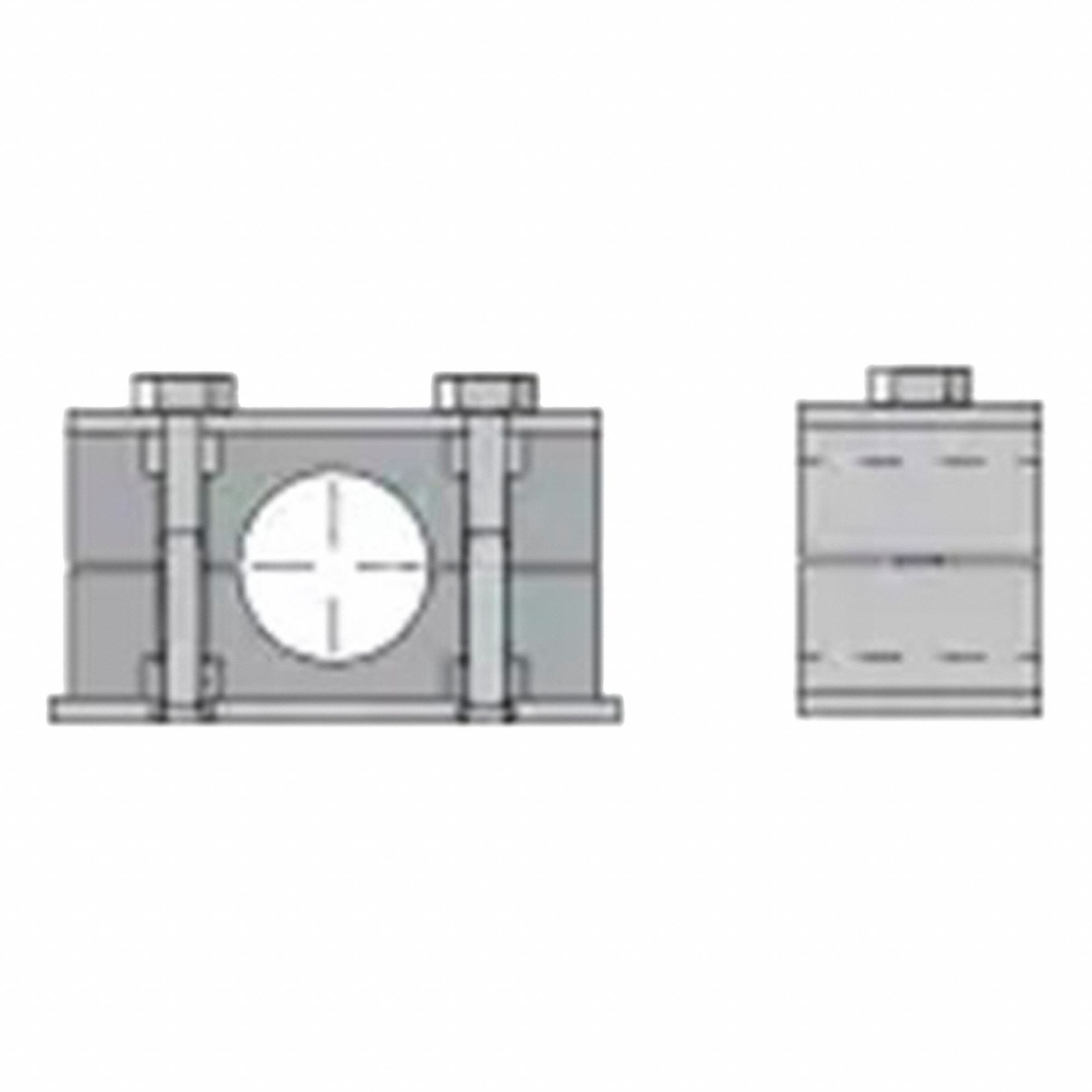 CLAMP, GROUP 3, HALF SIZE/1 IN