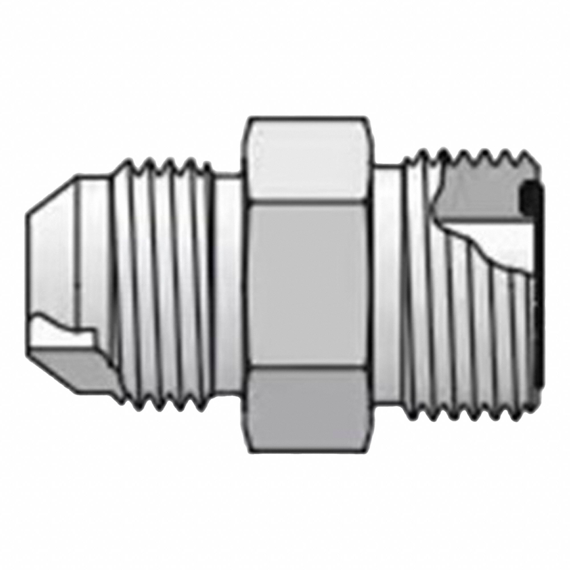 UNION, MALE O-RING BOSS TO MALE O-RING FACING SEAL