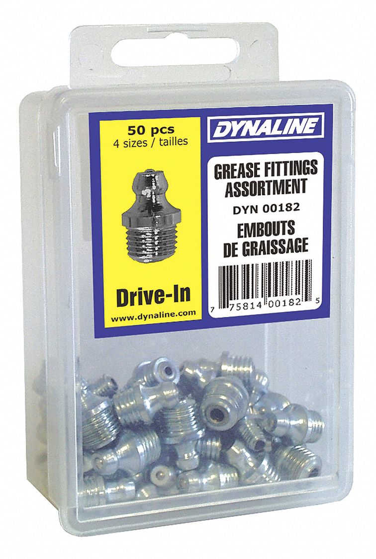 KIT GREASE FITTING DRIVE-IN 50 PCS