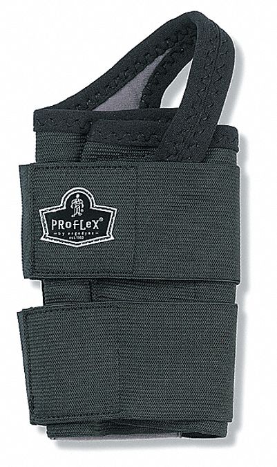 WRIST SUPPORT LEFT HAND BLACK LGE