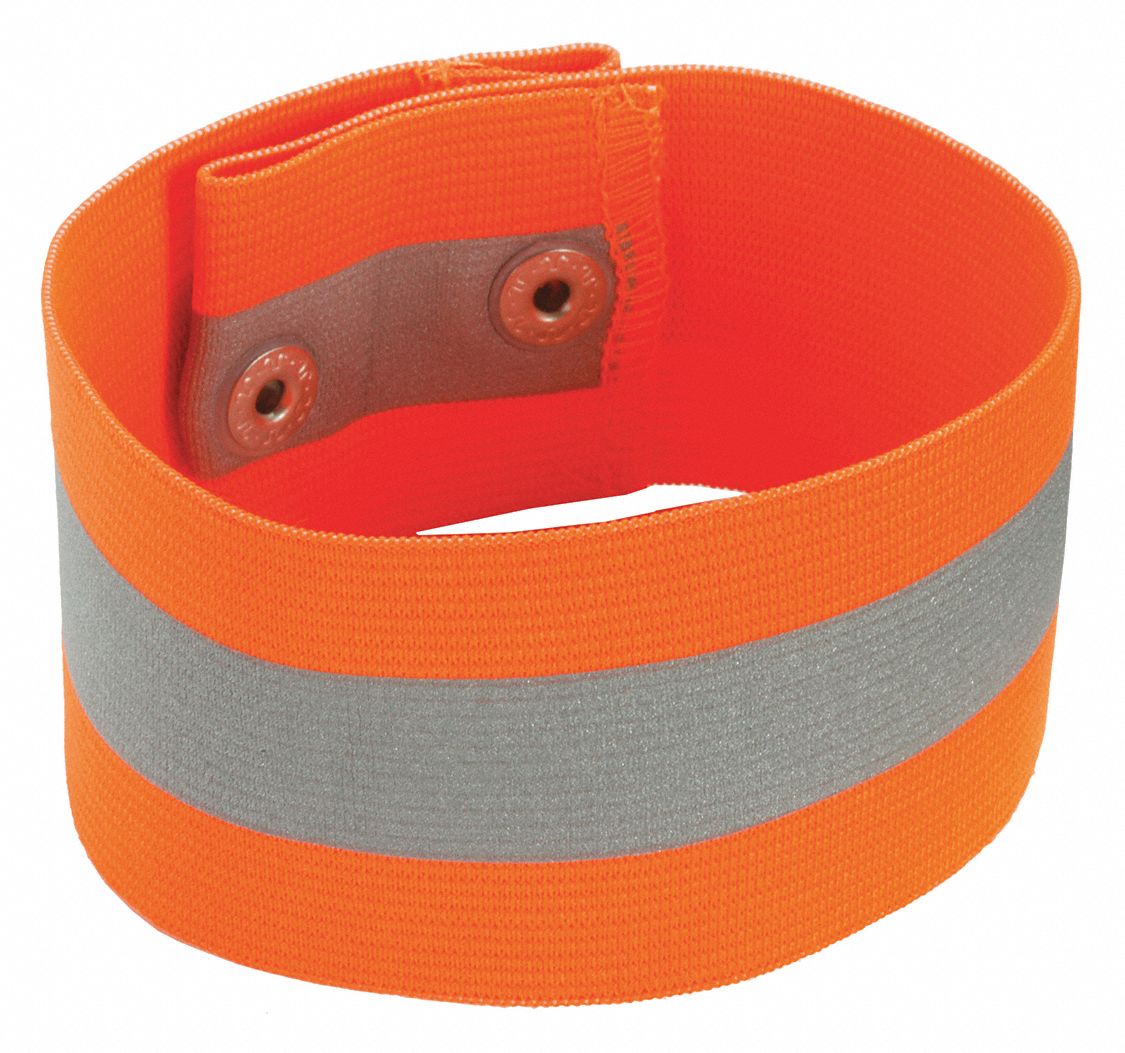 ARM/LEG BAND- BUTTON SNAP ORG S/M