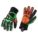 PROFLEX 925F DORSAL IMPACT-REDUCING GLOVES, XL, 10, HI-VIS LIME, PADDED NEOPRENE CUFF