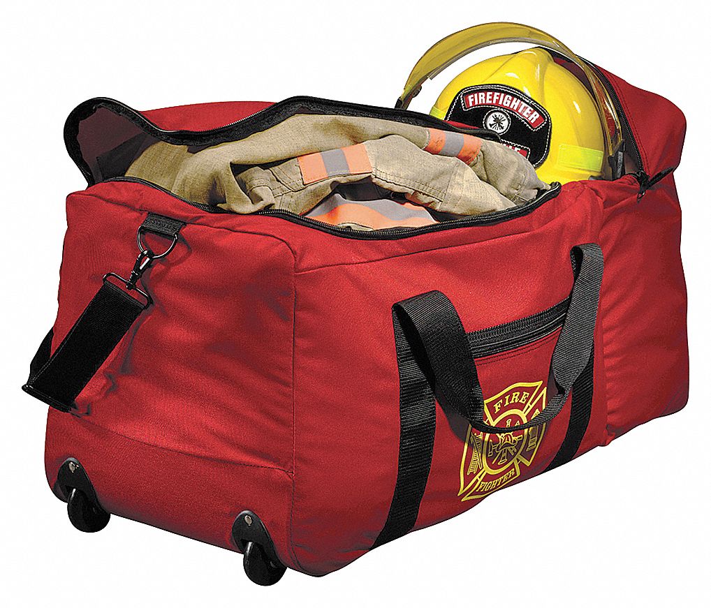 GEAR BAG WITH WHEELS 7280CI RED