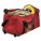 GEAR BAG WITH WHEELS 7280CI RED