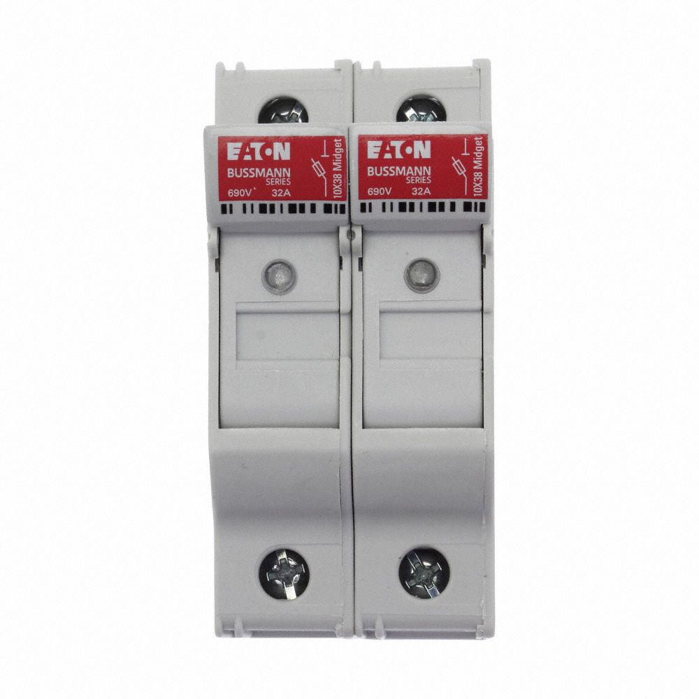 Fuse Block 0 to 30A Midget 2 Pole