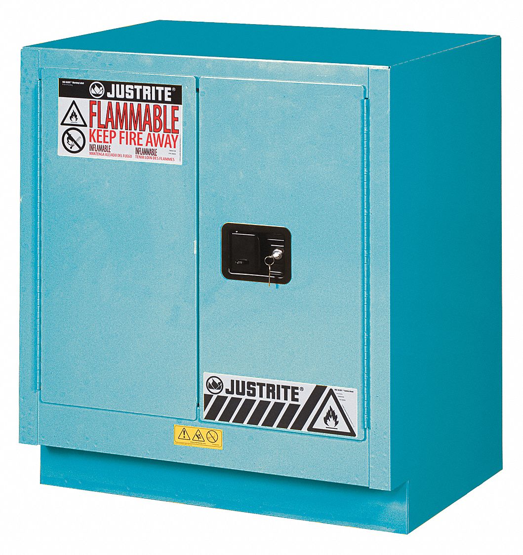 JUSTRITE Gabinete de Seguridad para Sustancias Corrosivas, Capacidad de