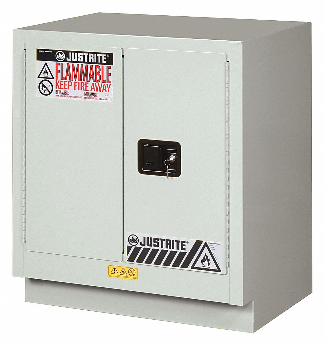 JUSTRITE Gabinete de Seguridad para Sustancias Corrosivas, Capacidad de