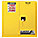 FLAMMABLES SAFETY CABINET, STANDARD, 30 GALLON, 36 X 24 X 35 IN, YELLOW, MANUAL CLOSE