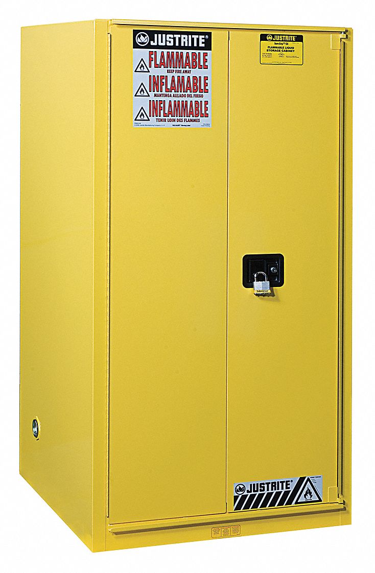 JUSTRITE 96 gal Paint and Ink SelfClosing Safety Door