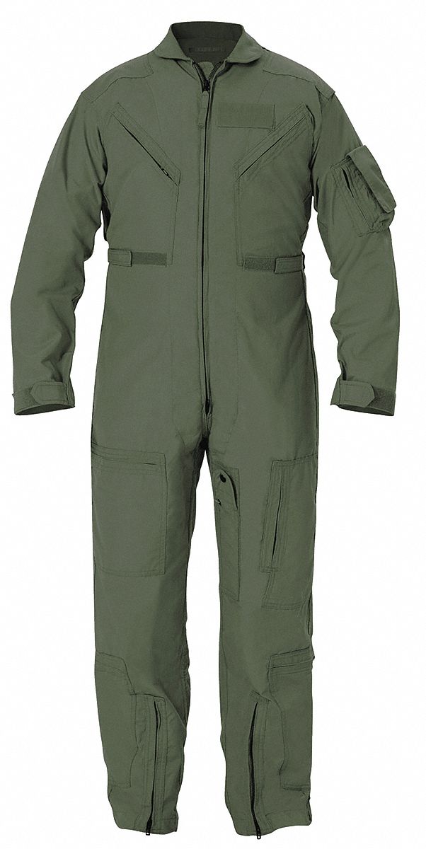 FLIGHT SUIT,32 3/8 IN INSEAM