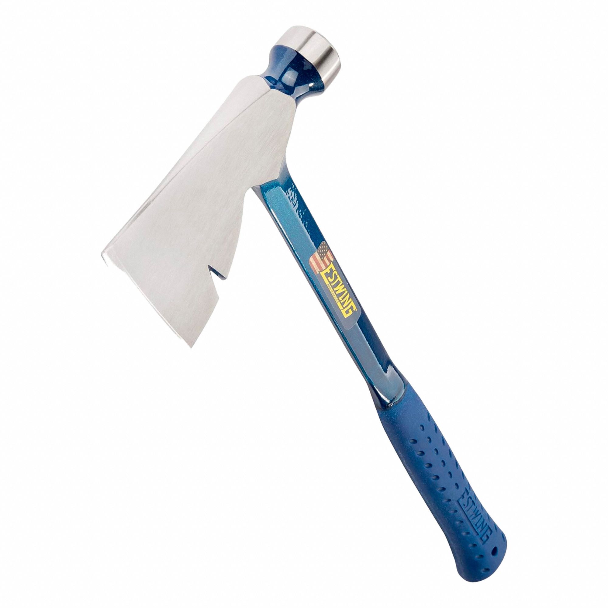 RIGGERS AXE, BLUE, 17 IN/3 3/8 IN CUTTING EDGE, STEEL, 28 OZ
