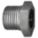 METAL PIPE FITTING, BUSHING, 1/2 IN TO 1/4 IN