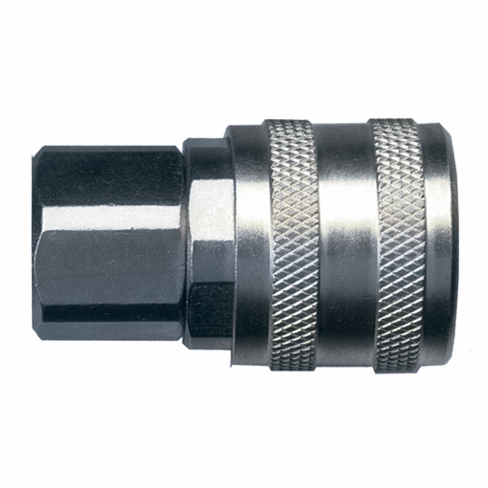 COUPLING, 250 PSI AT 70 °  F, NPT CONNECTION, QUICK DISCONNECT, 1/4 IN