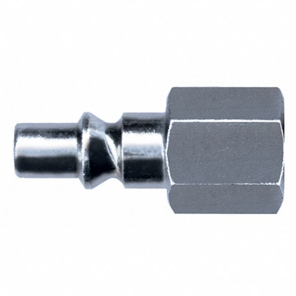 COUPLING, 250 PSI AT 70 °  F, NPT CONNECTION, QUICK DISCONNECT, 1/4 IN
