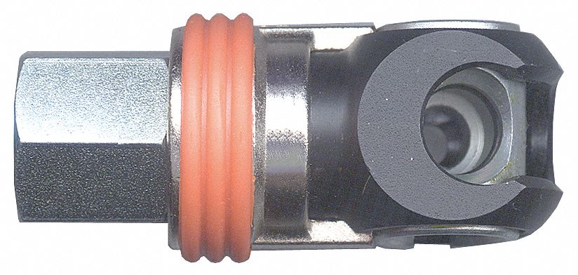 COUPLING, 360 PSI AT 70 °  F, NPT CONNECTION, QUICK DISCONNECT, 3/8 IN FPT