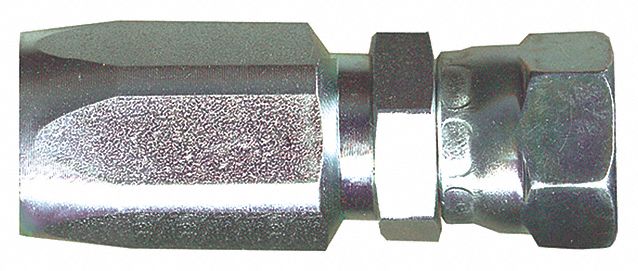 FLARE FITTING, STEEL, 2,000 PSI AT 70 °  F, 1/2 IN INSIDE DIAMETER, 1/2 IN HOSE FITTINGS