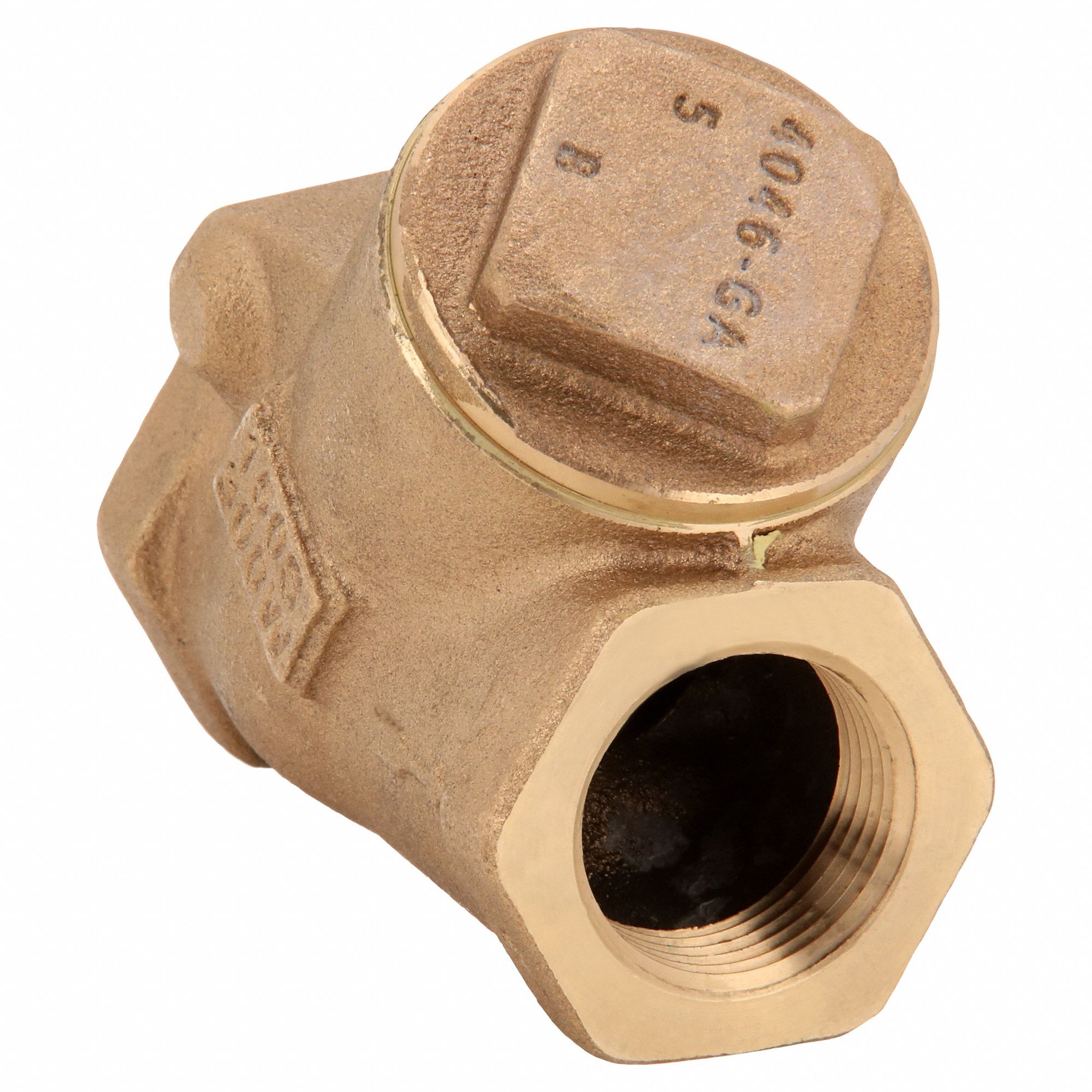 SWING Y CHECK VALVE, 3.6875 IN OVERALL L, NPT THREAD, 300 WSP