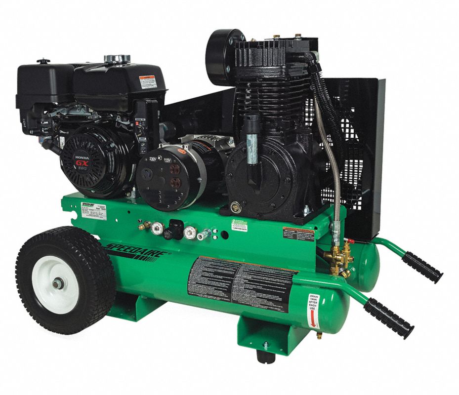 Speedaire Generadorcompresor Airean22pulg175psi Unidades Combinadas De Compresor De Aire 3847