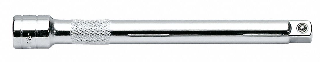 SOCKET EXTENSION,1/4 IN DR,1/2 IN