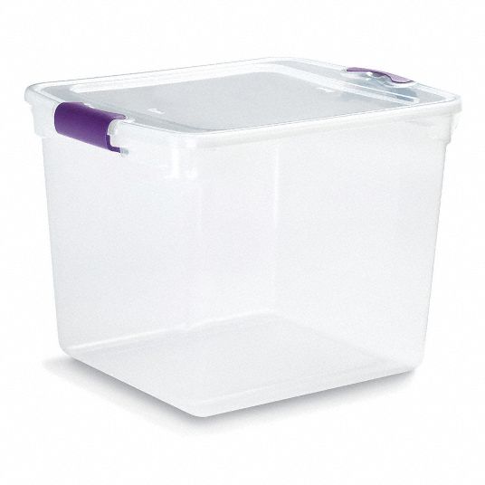 12 x 12 Clear Box With Handle
