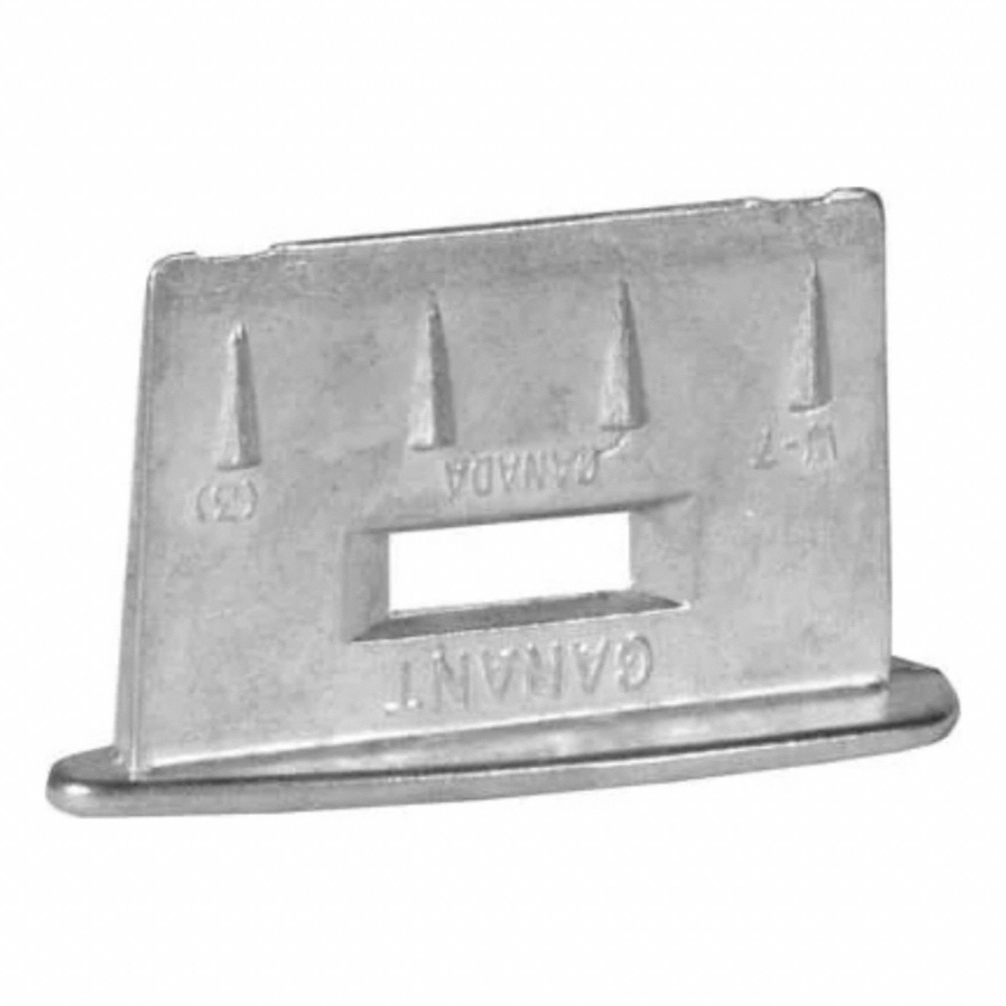 WEDGE FOR AXES, 2 IN X 1 IN, ALUMINUM