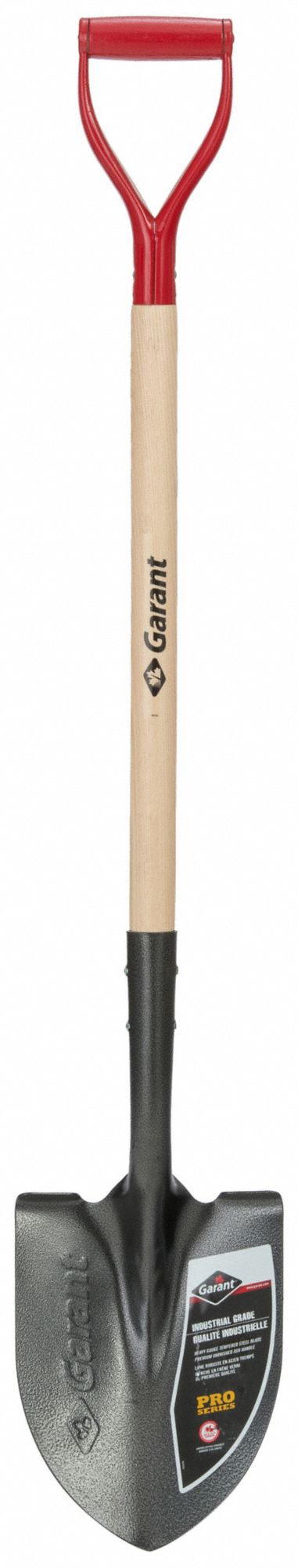LONG D HANDLE RD PT SHOVEL