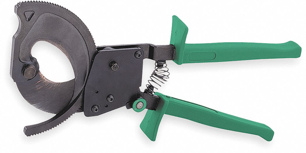 RATCHET CABLE CUTTER, STEEL HANDLE, CENTRE, FOR 1,000 KCMIL MAX DIA ALUMINUM ELECTRIC CABLE