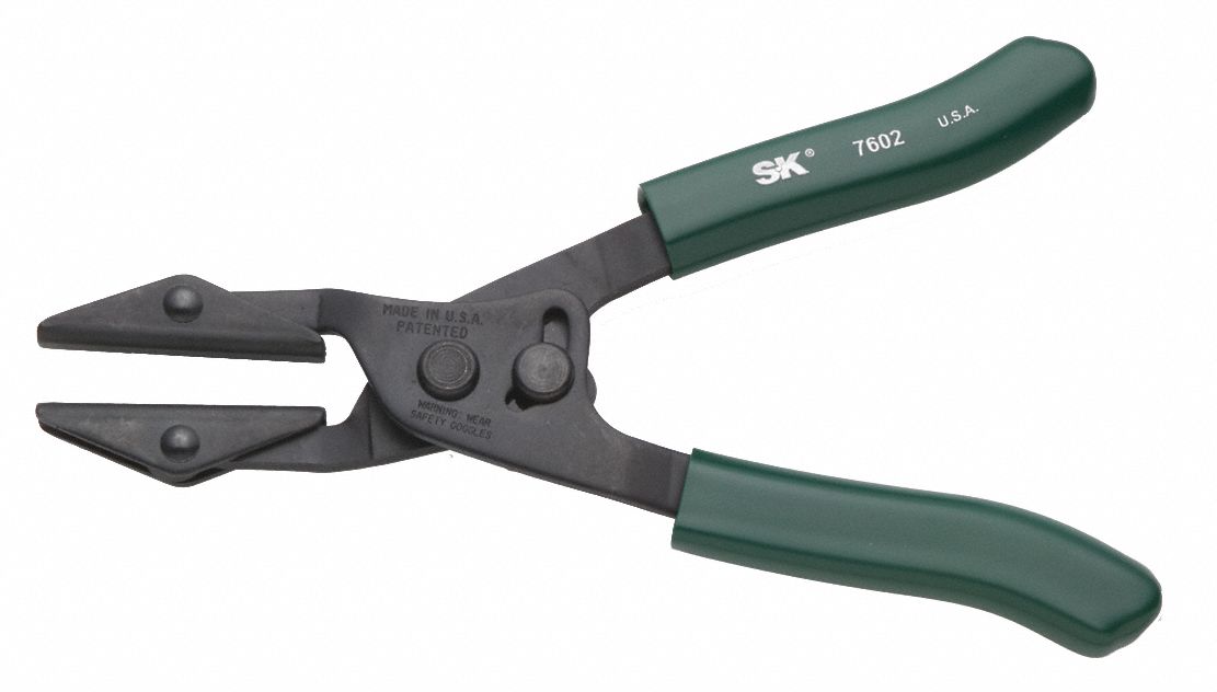 6 1/4 in Jaw Lg, 14 in Overall Lg, Hose Pinch Pliers - 13P197