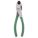 DIAGONAL CUTTING PLIER, FLUSH, STRAIGHT, 5/8 IN JAW L, 1/2 IN JAW W, 8 1/4 IN OVERALL L