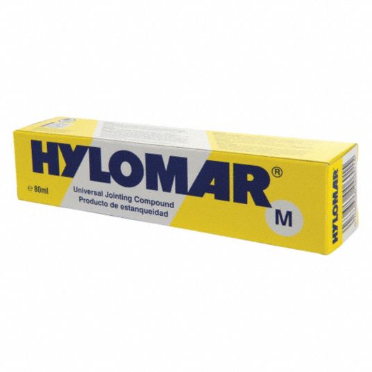 HYLOMAR Gasket Sealant Hylomar M, 2.71 fl oz, Tube, Blue, Gasoline Resistant/Oil Resistant