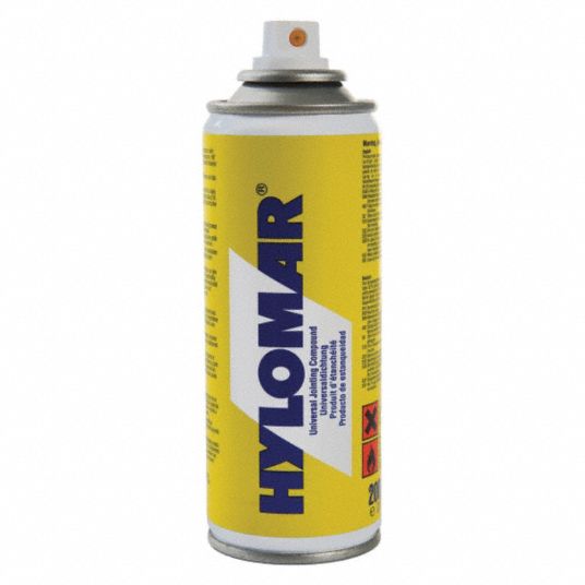 HYLOMAR Gasket Sealant Hylomar M, 6.76 fl oz, Aerosol Can, Blue, Gasoline Resistant/Oil